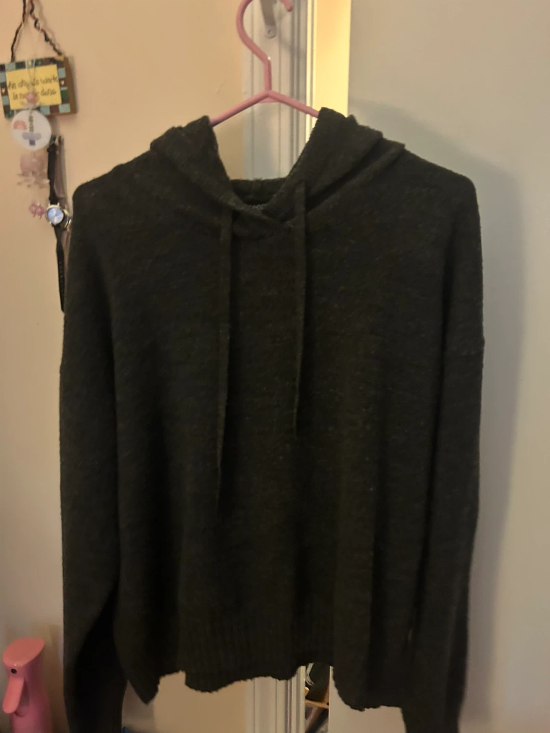 George Knit Hoodie - Dark Grey - photo 5