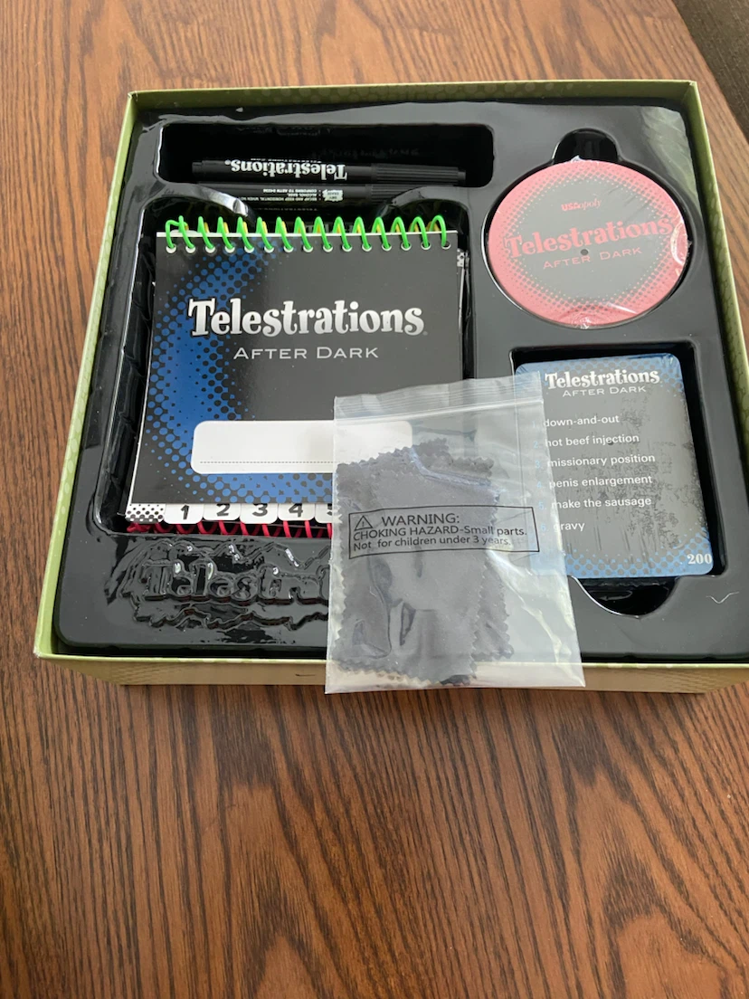 Telestrations After Dark Adult Party Game - photo 2