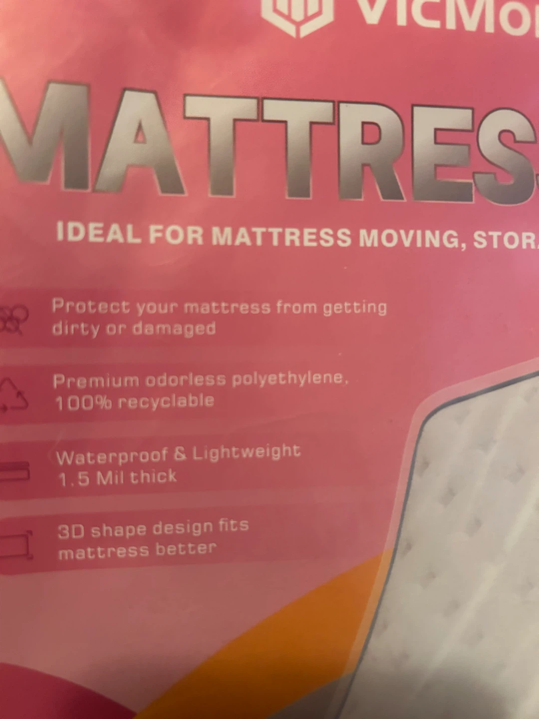 VicMore Twin Mattress Moving and Storage Bag - photo 5