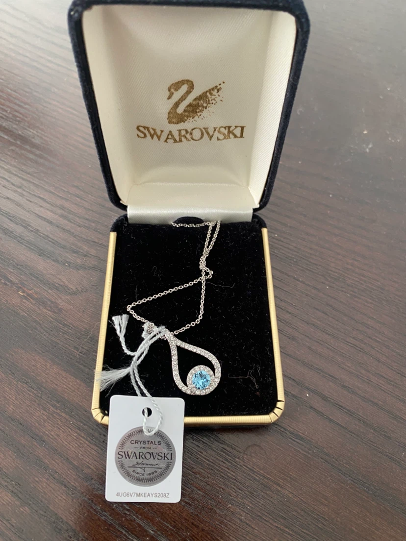 Swarovski Teardrop Crystal Necklace - photo 3