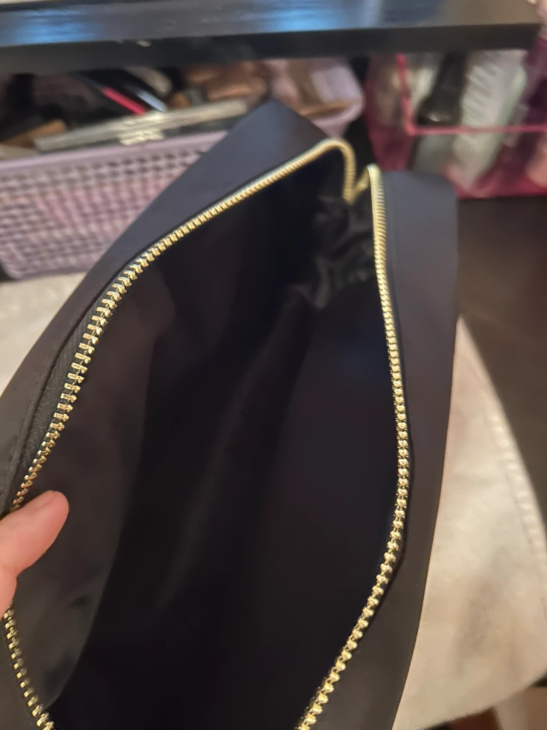 Jean-Luc Cosmetics Black Makeup Bag - photo 2