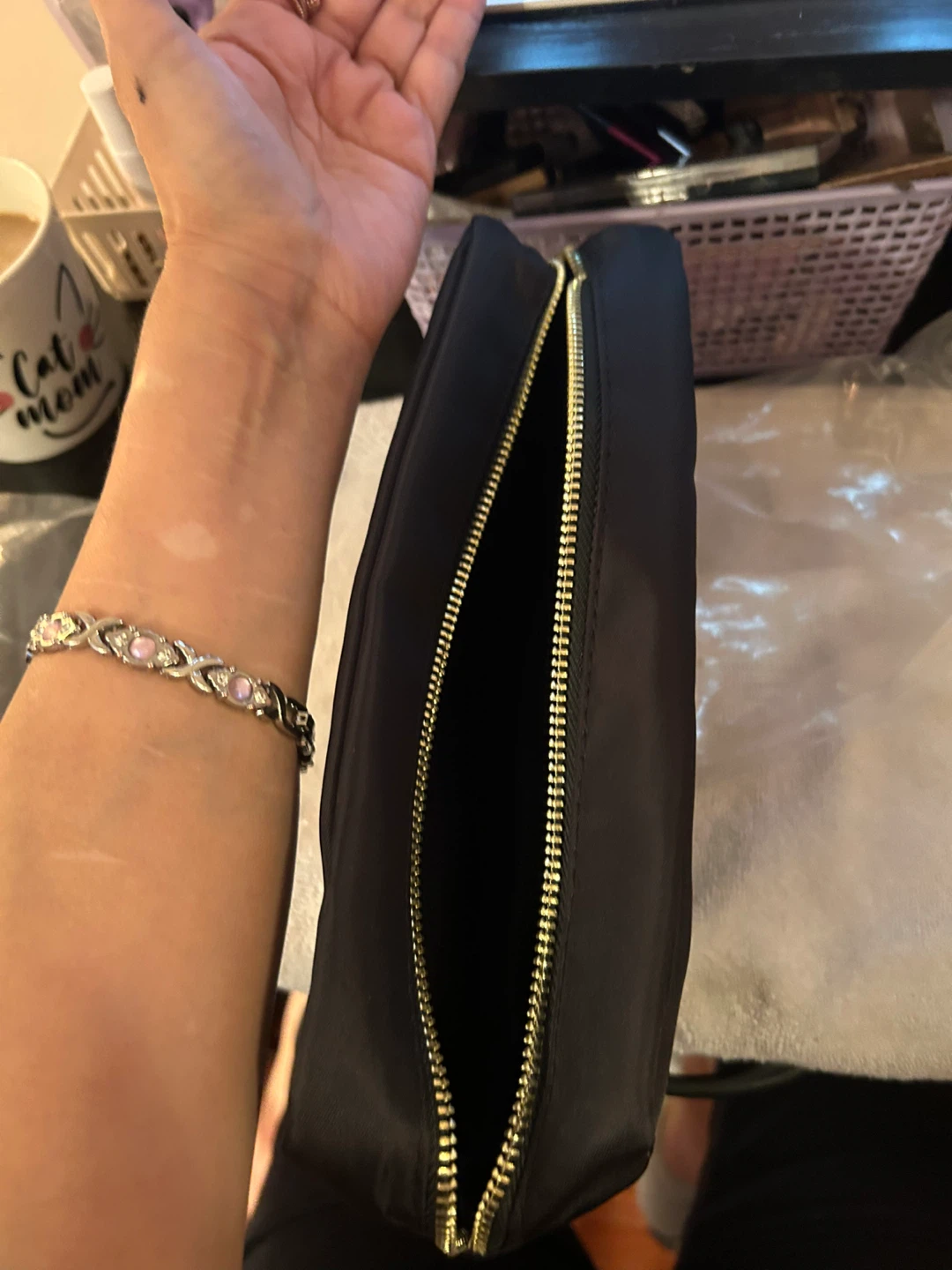 Jean-Luc Cosmetics Black Makeup Bag - photo 3