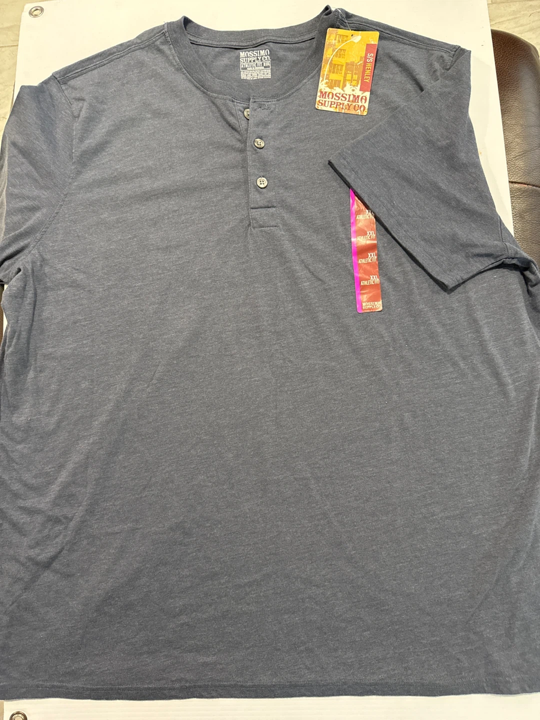 Mossimo Supply Co. S/S Henley XXL
