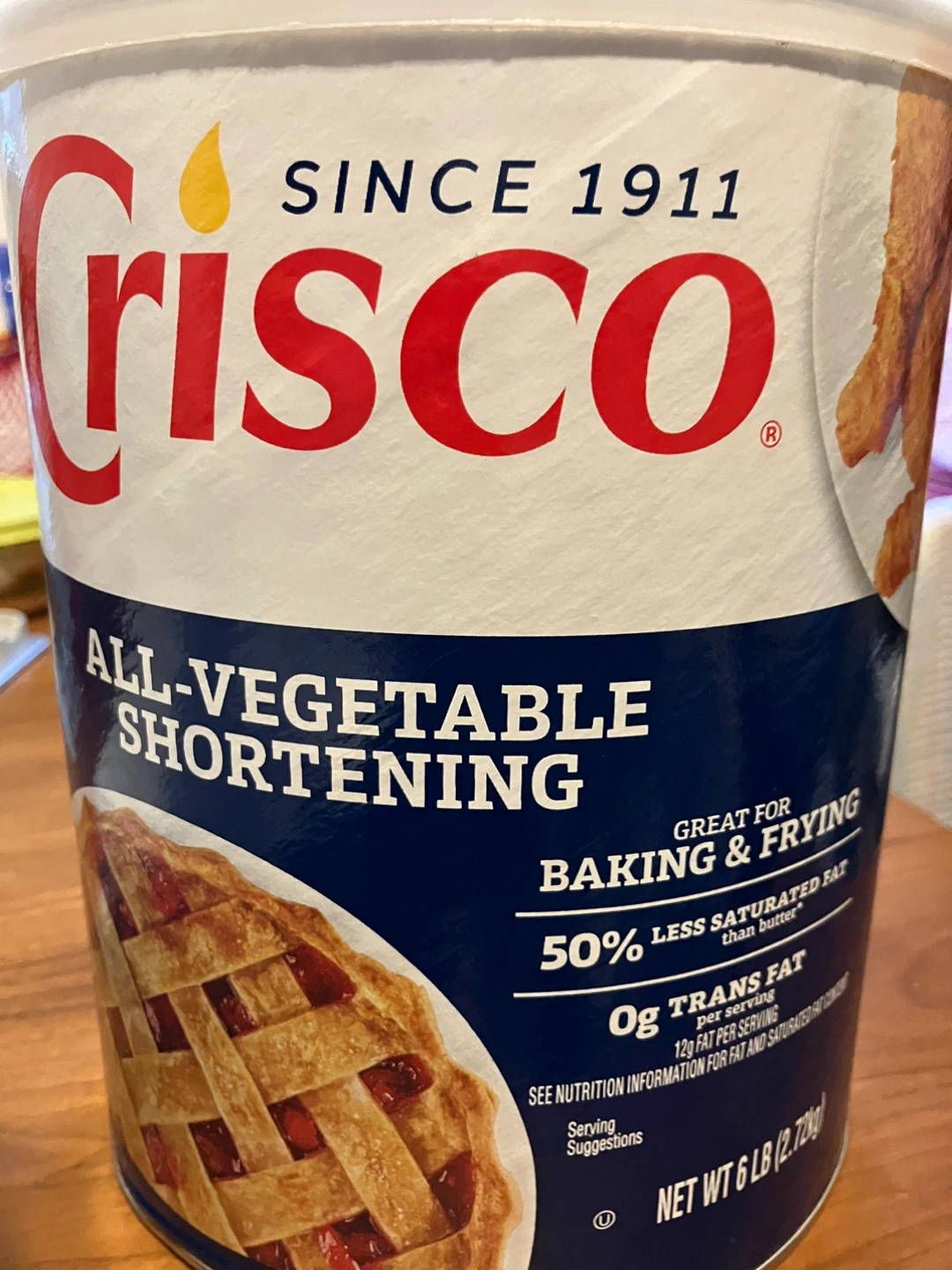 Crisco All-Vegetable Shortening