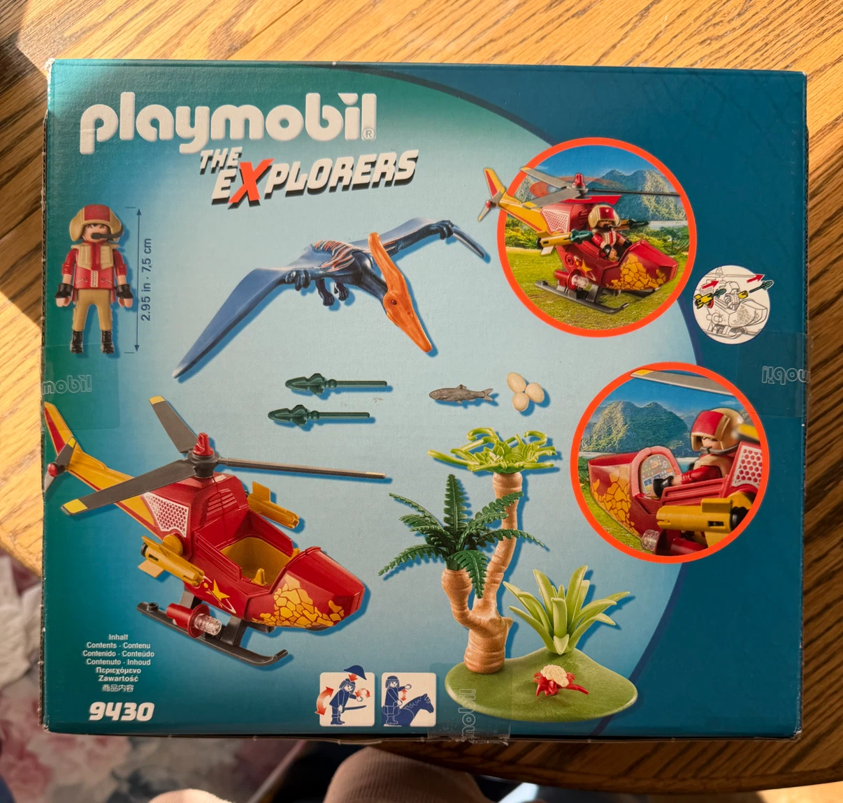 Playmobil The Explorers Pterodactyl Helicopter Set 9430 - photo 2