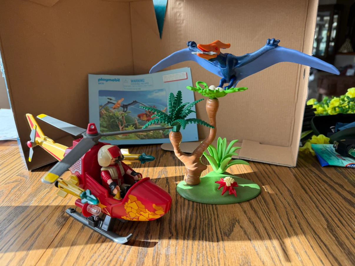 Playmobil The Explorers Pterodactyl Helicopter Set 9430 - photo 3