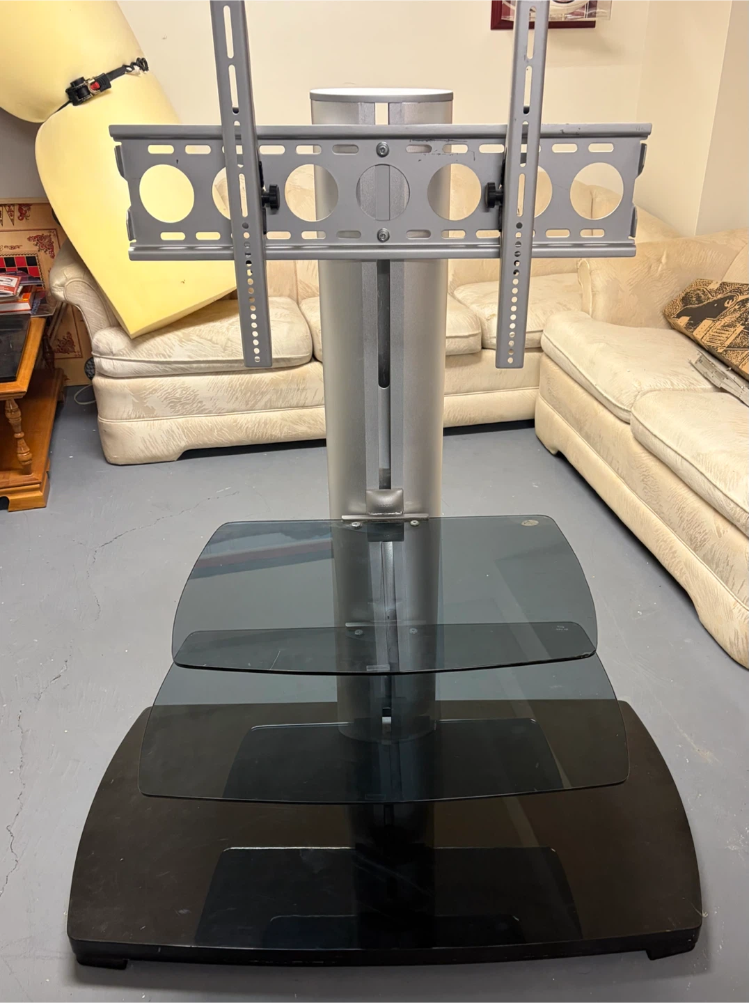 TV Stand with Integrated Mount