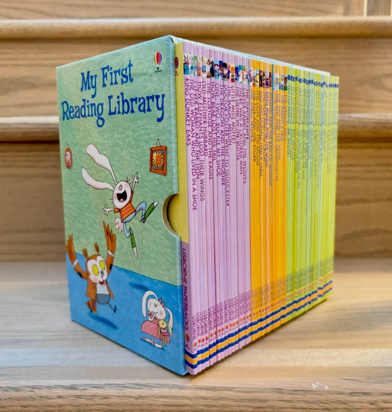 Usborne My First Reading Library 50-Book Set