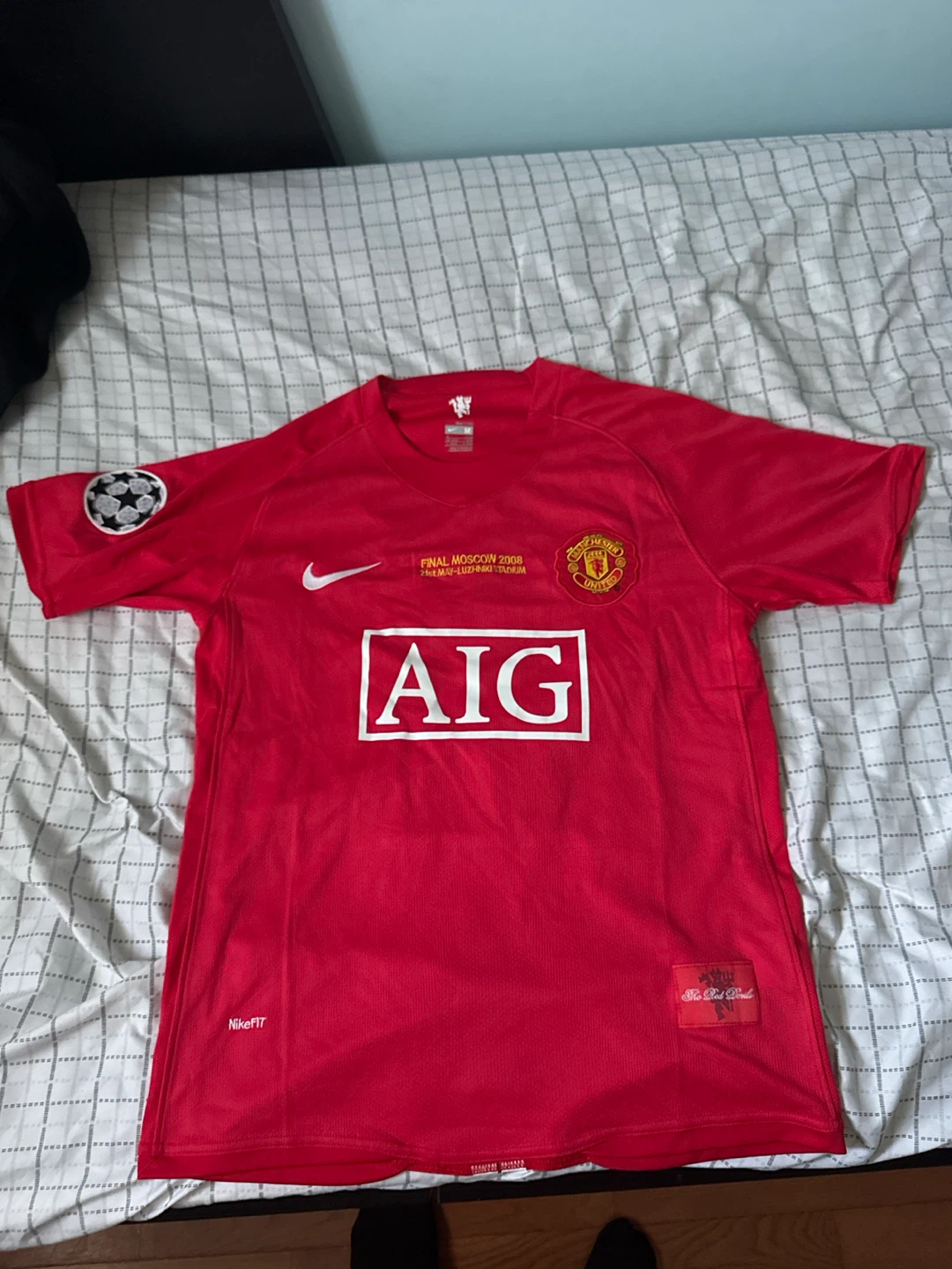 Manchester United Ronaldo 2008 Final Jersey
