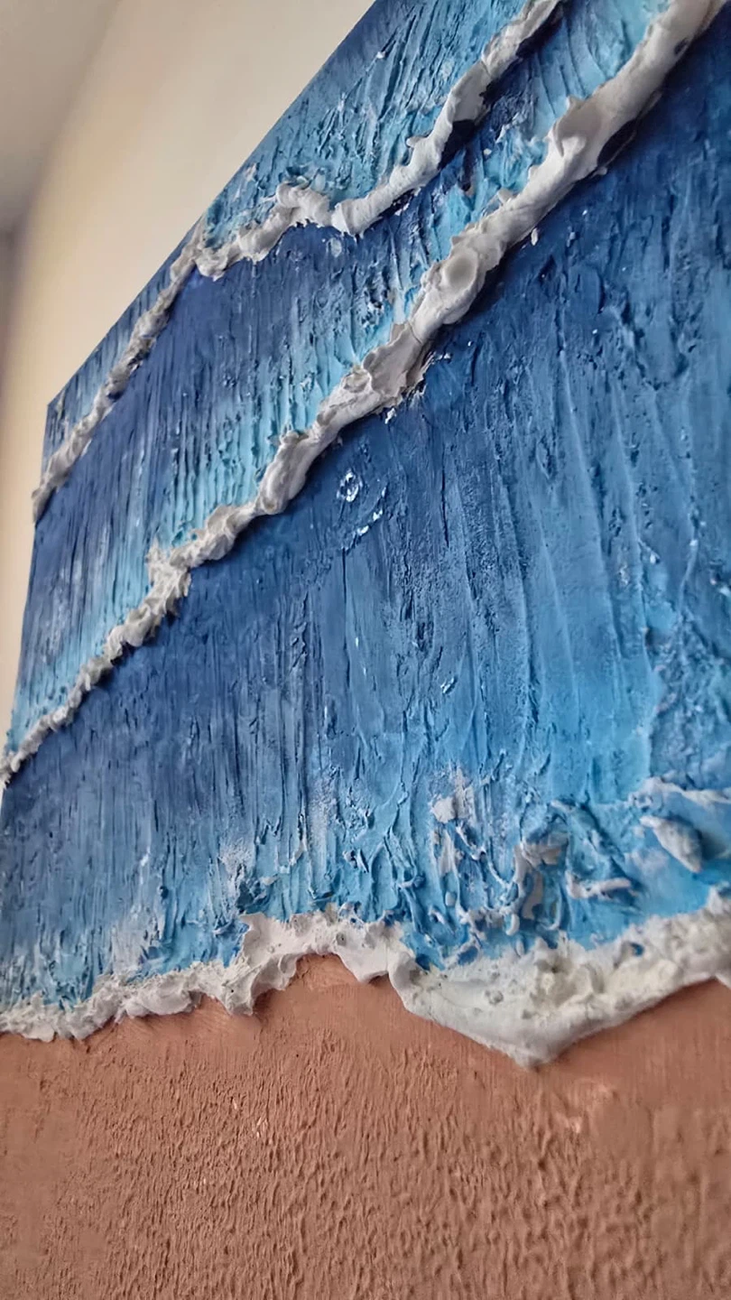 Textured Ocean and Beach Wall Art - photo 2