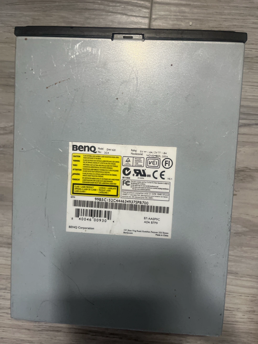 BenQ DW1620 DVD Rewriter Drive - photo 3