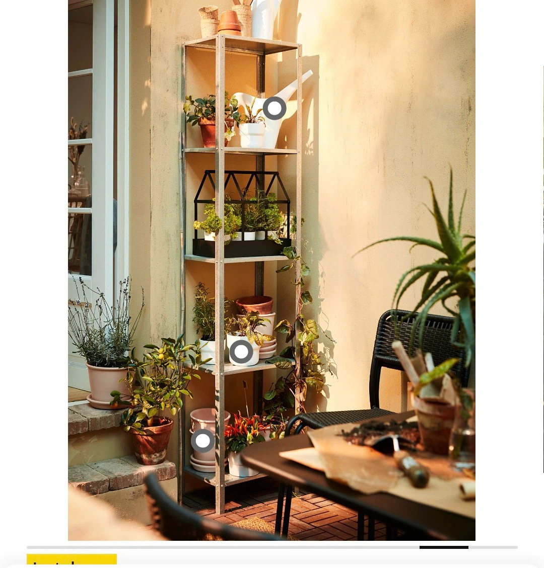 IKEA HYLLIS Indoor/Outdoor Shelf Unit - photo 3
