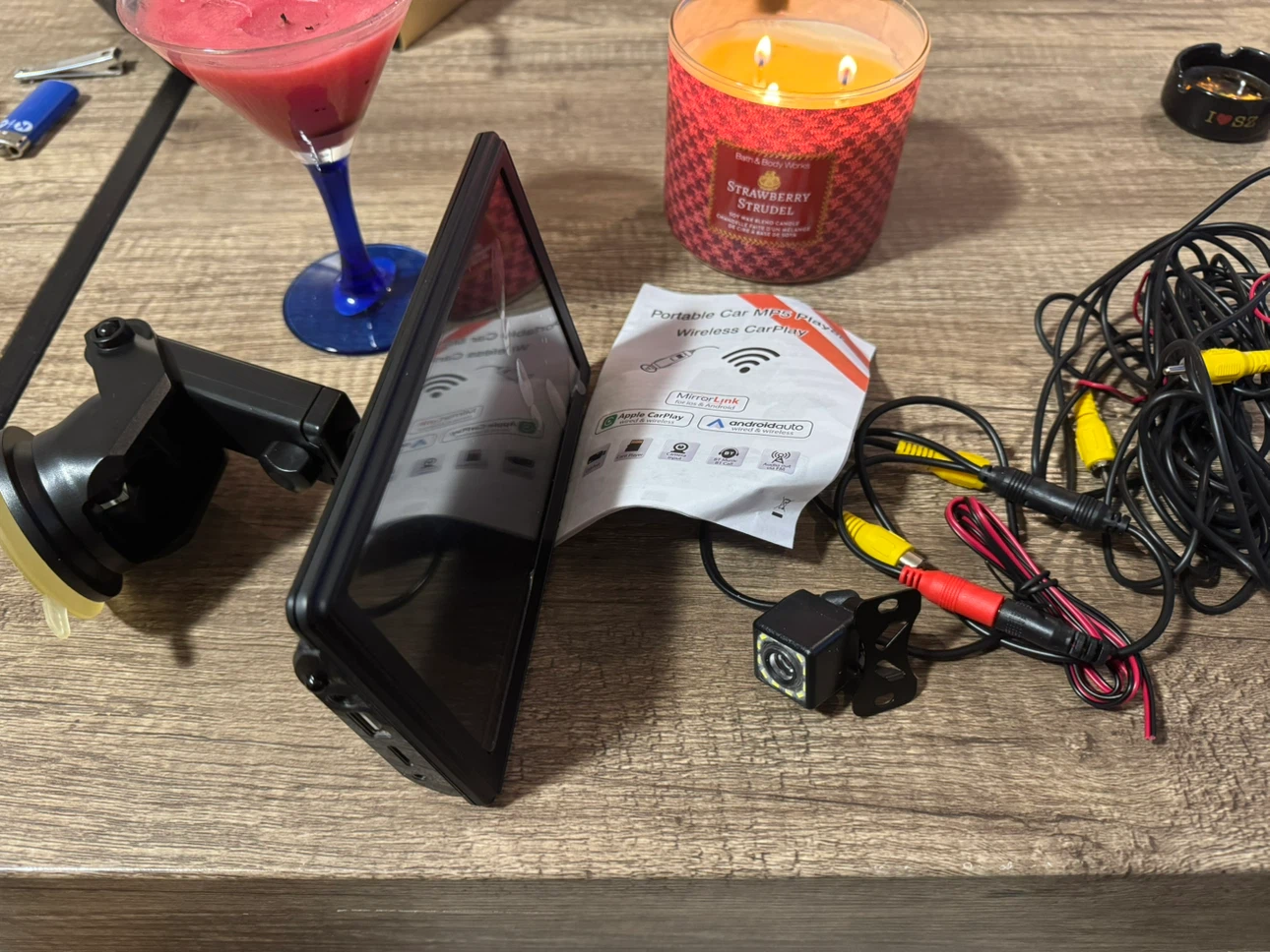 Portable Car MP5 Player with Wireless CarPlay - photo 2