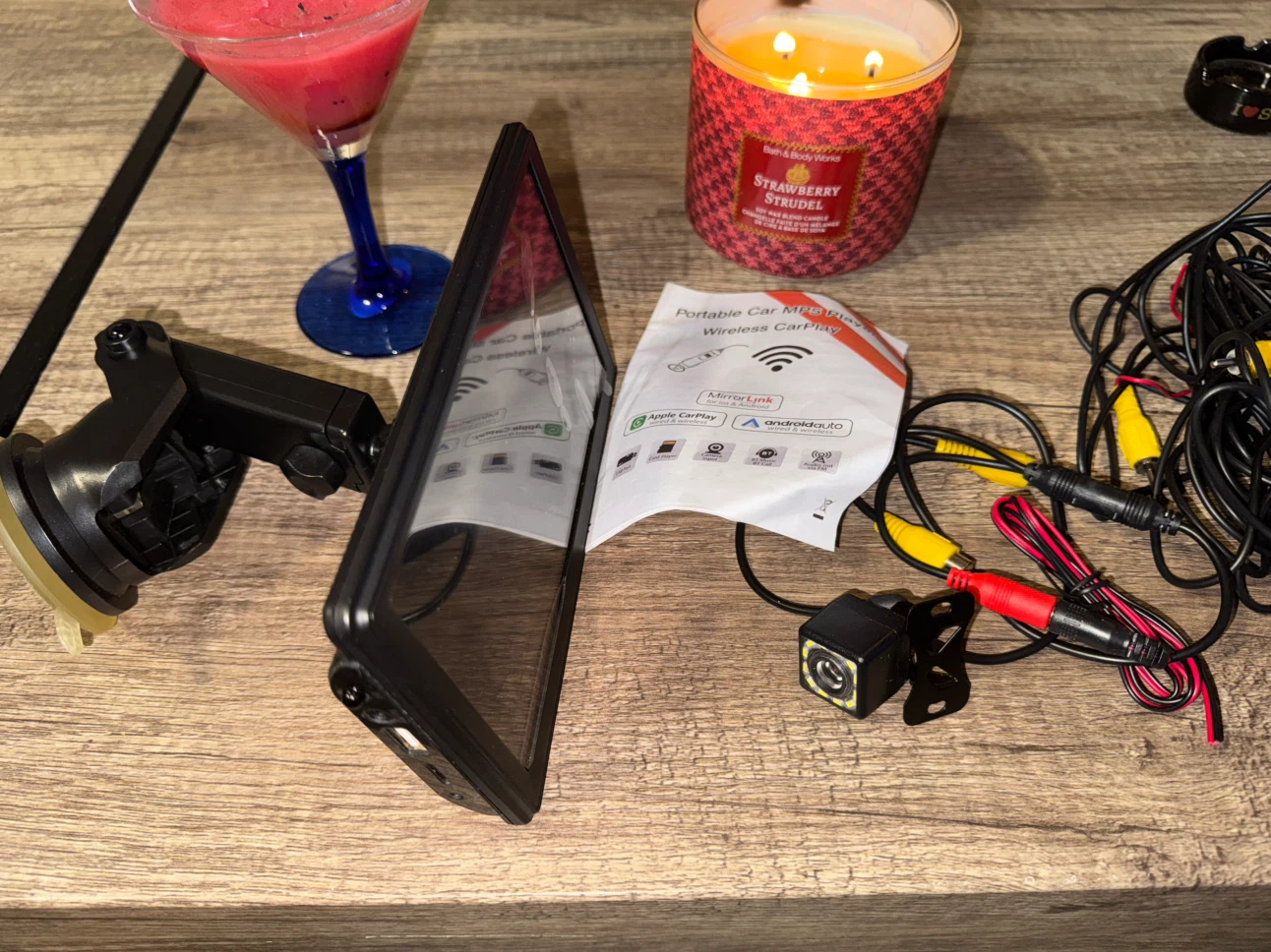 Portable Car MP5 Player with Wireless CarPlay - photo 3