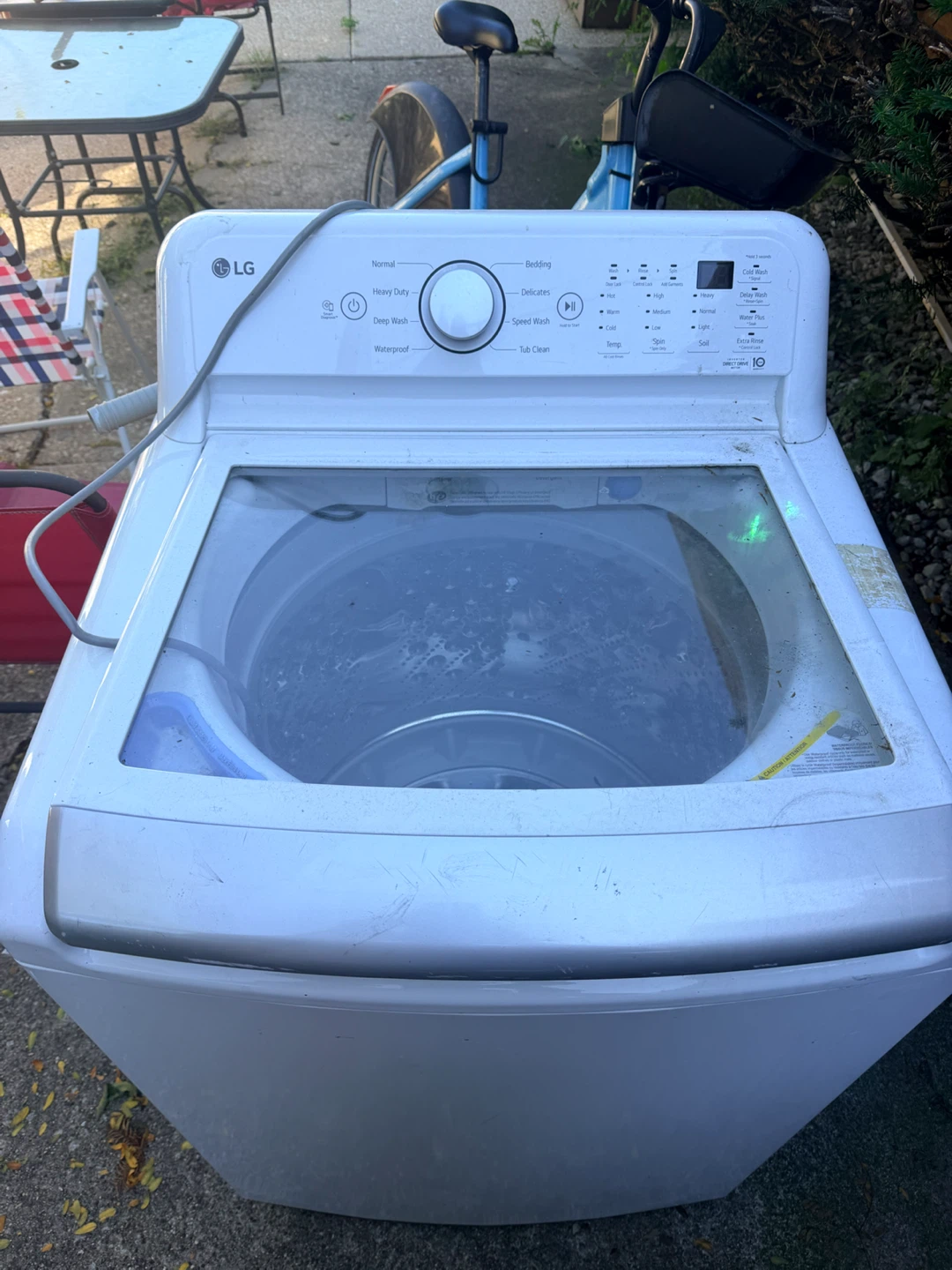 Lg Top Load Washer inverter direct drive motor