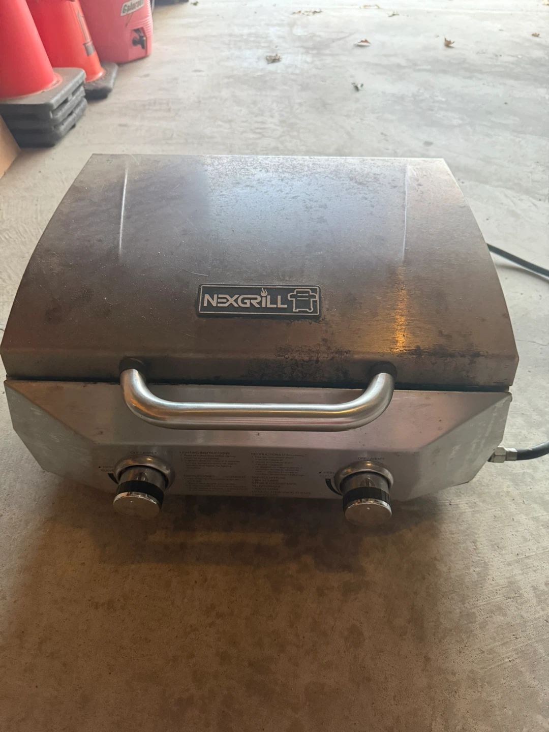 Nexgrill Portable 2-Burner Gas Grill