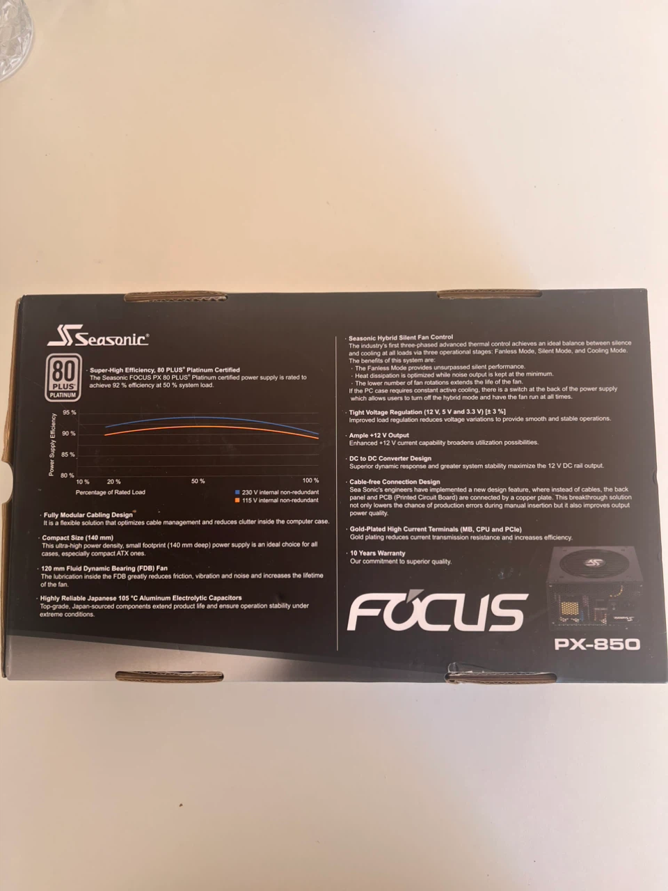 Seasonic FOCUS PX-850 Platinum Power Supply - photo 3