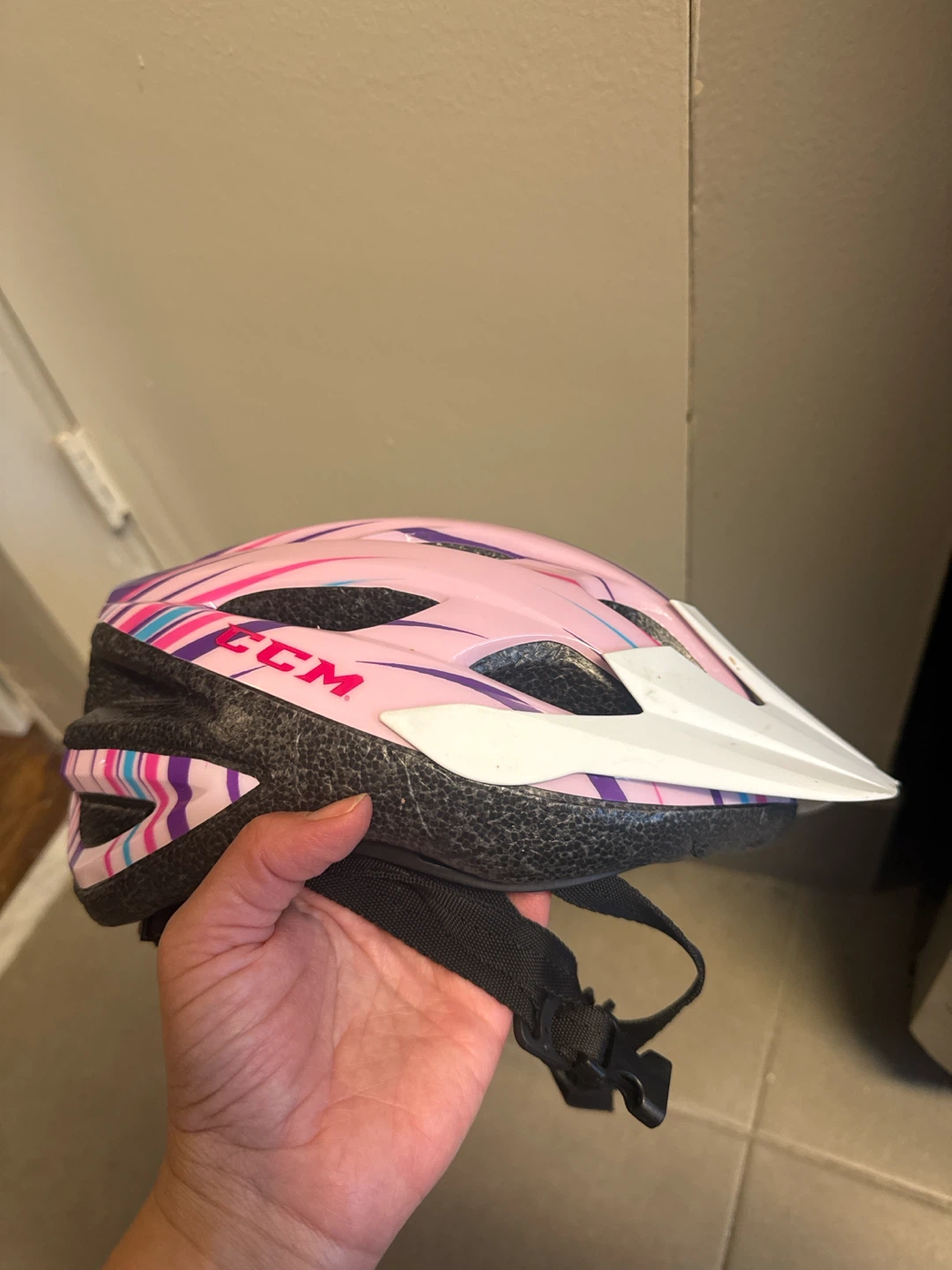 CCM Kids Bike Helmet - Pink