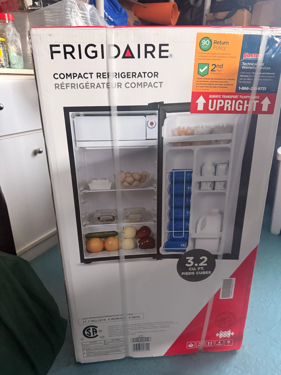 Frigidaire 3.2 Cu. Ft. Compact Refrigerator - photo 2
