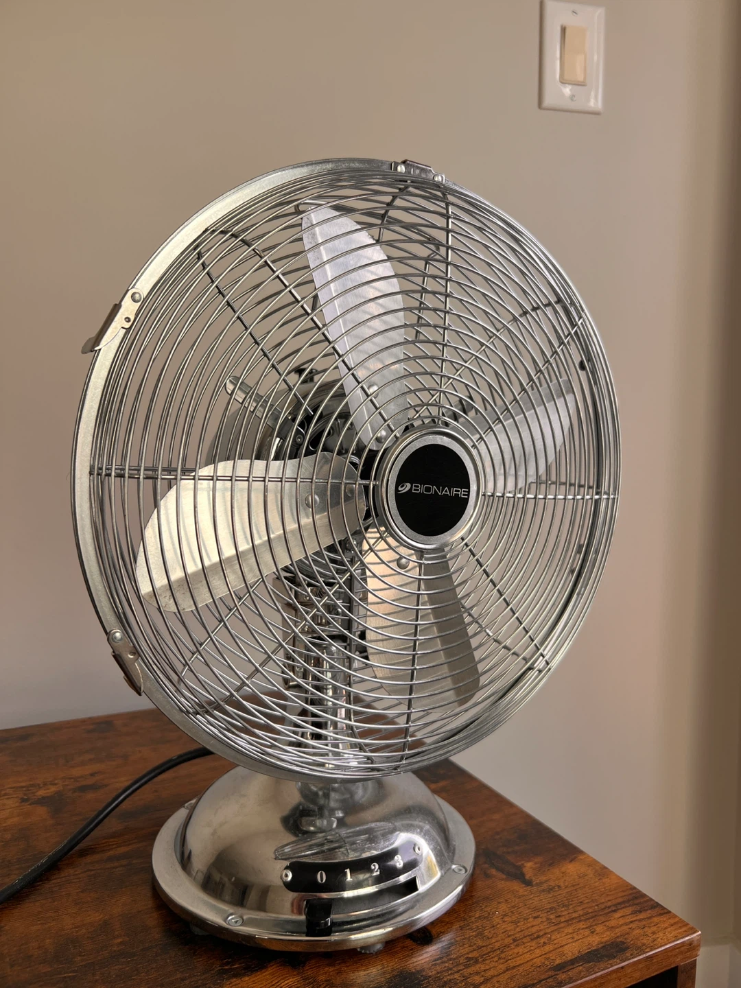 Bionaire Metal Table Fan – $20