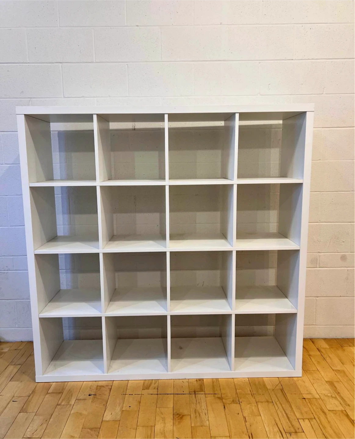 IKEA KALLAX 4x4 white shelf