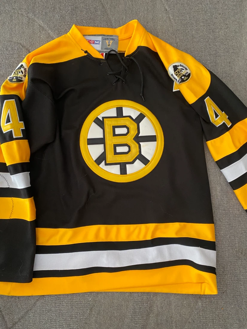 CCM Vintage Boston Bruins Bobby Orr Jersey Size 48
