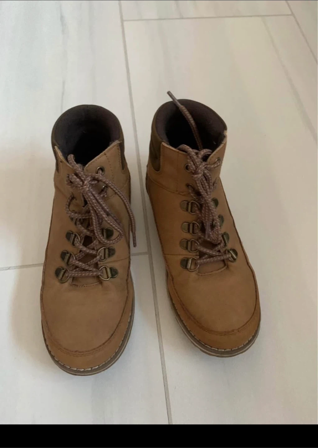 Brown Ankle Boots Size 3