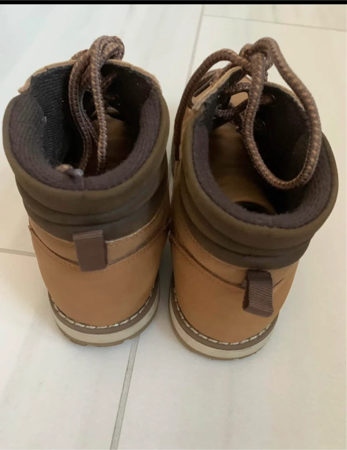 Brown Ankle Boots Size 3 - photo 3