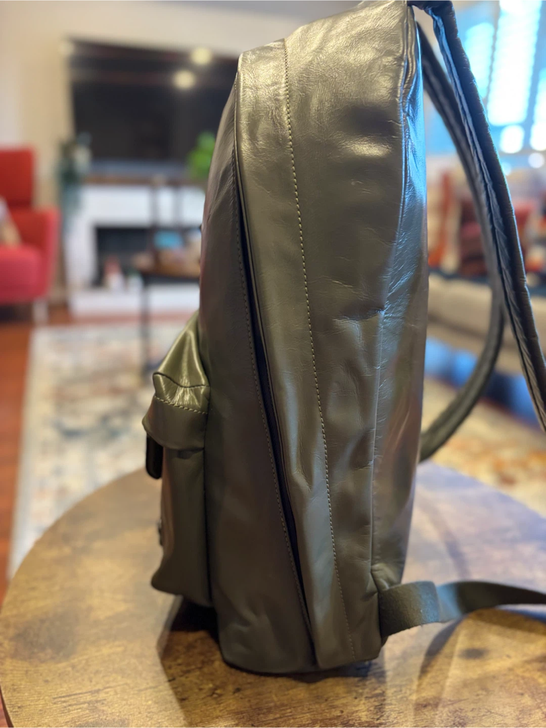 Coach Leather Backpack - photo 5