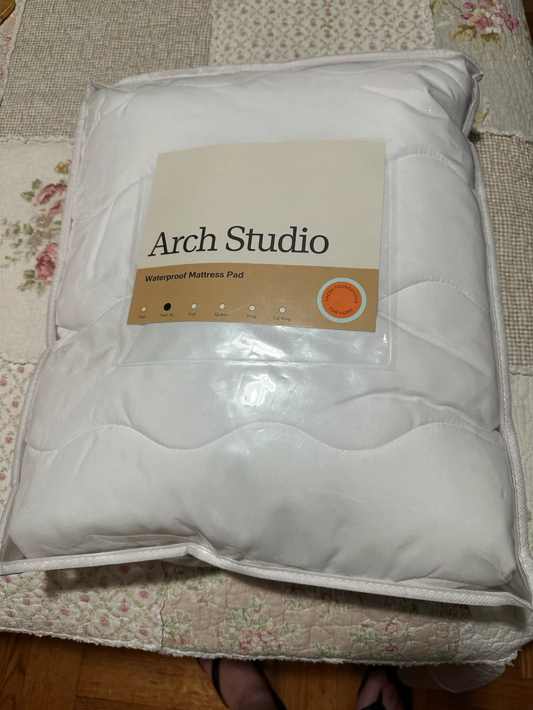 Arch Studio Twin XL Waterproof Mattress Pad