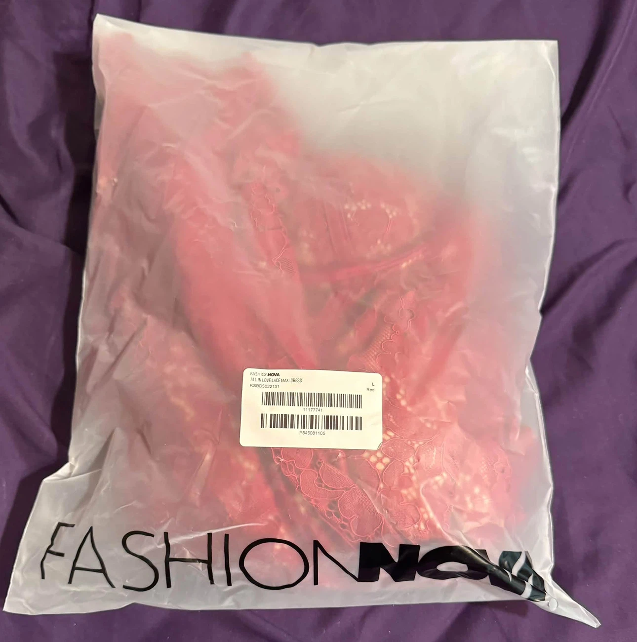 Fashion Nova All In Love Lace Maxi Dress - photo 3