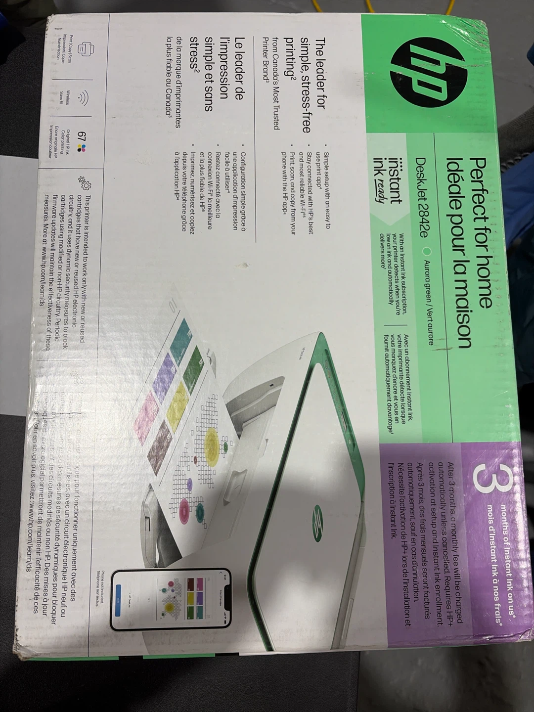 HP DeskJet 2842e All-in-One Printer - photo 4