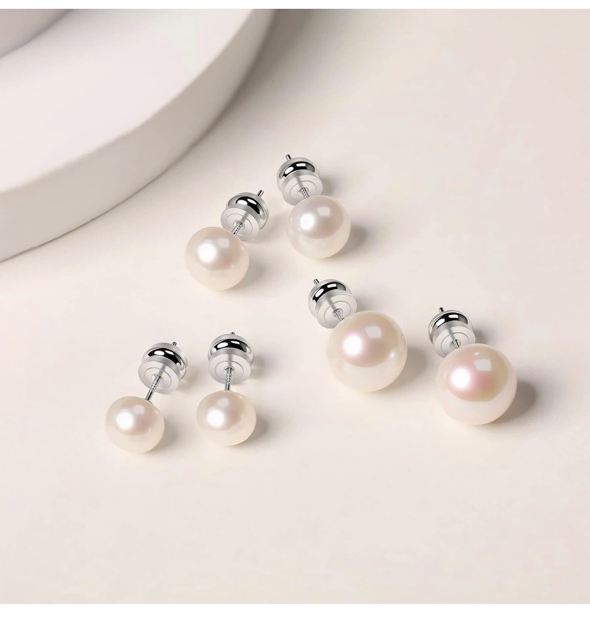 YAMI Freshwater Pearl Stud Earrings - photo 4