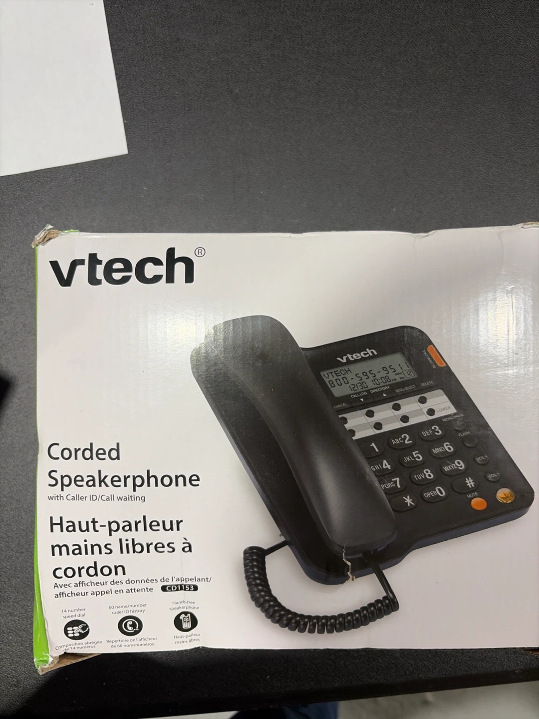 VTech Corded Speakerphone CD1153