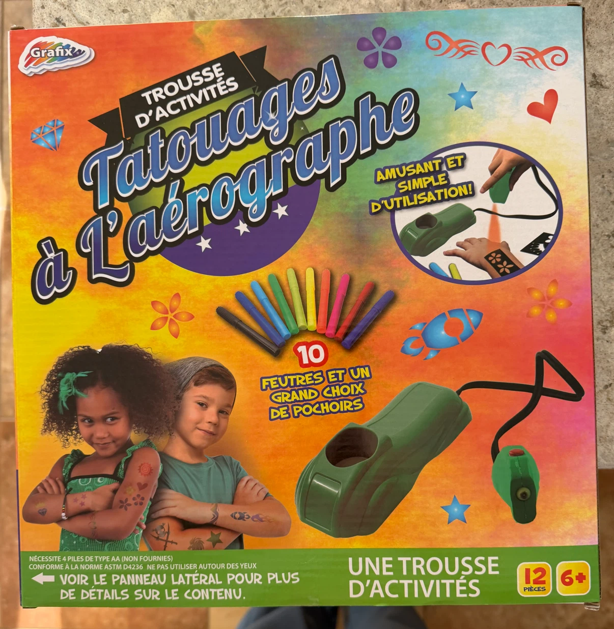 Grafix Airbrush Tattoo Set - photo 2