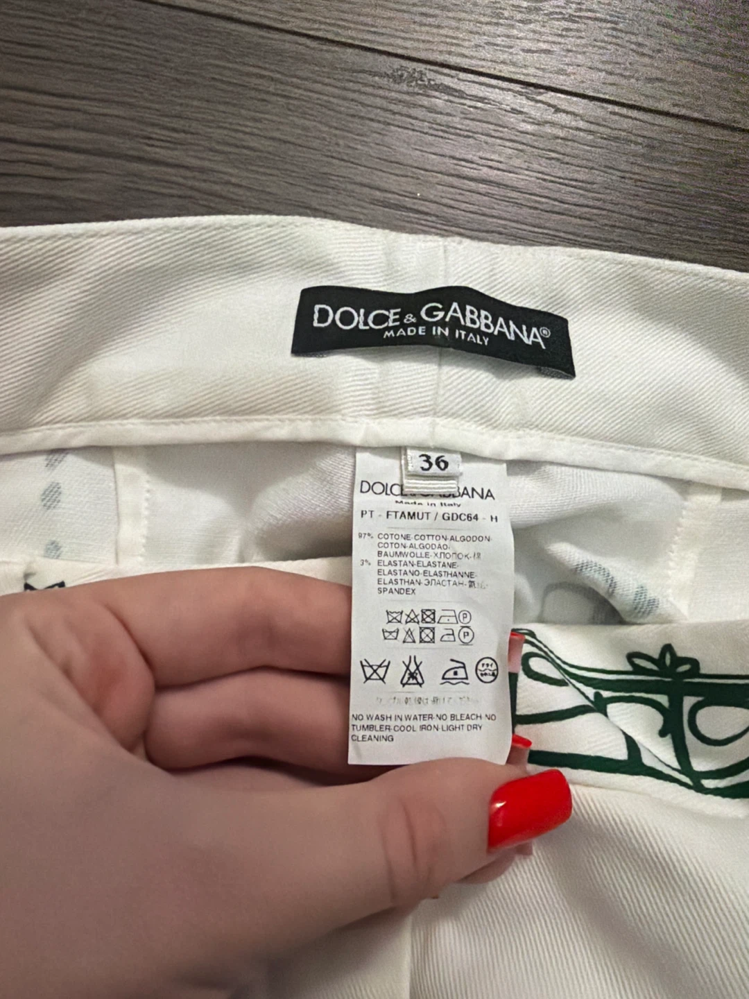 Dolce & Gabbana Garden Print Pants - photo 3