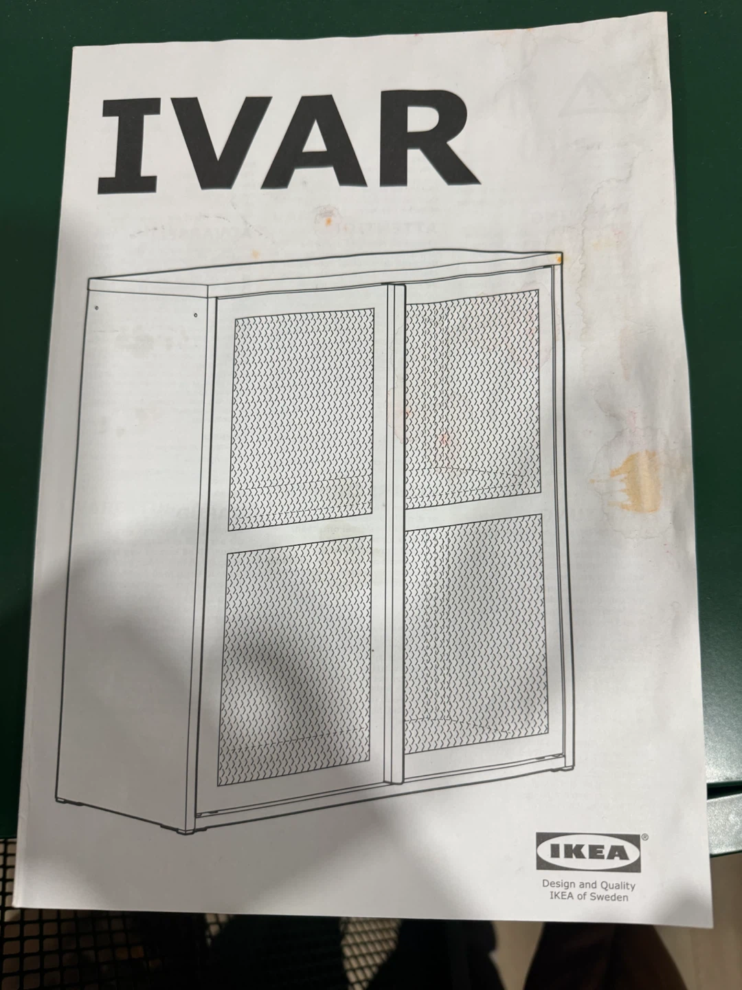 IKEA IVAR Cabinet with Mesh Doors - photo 2