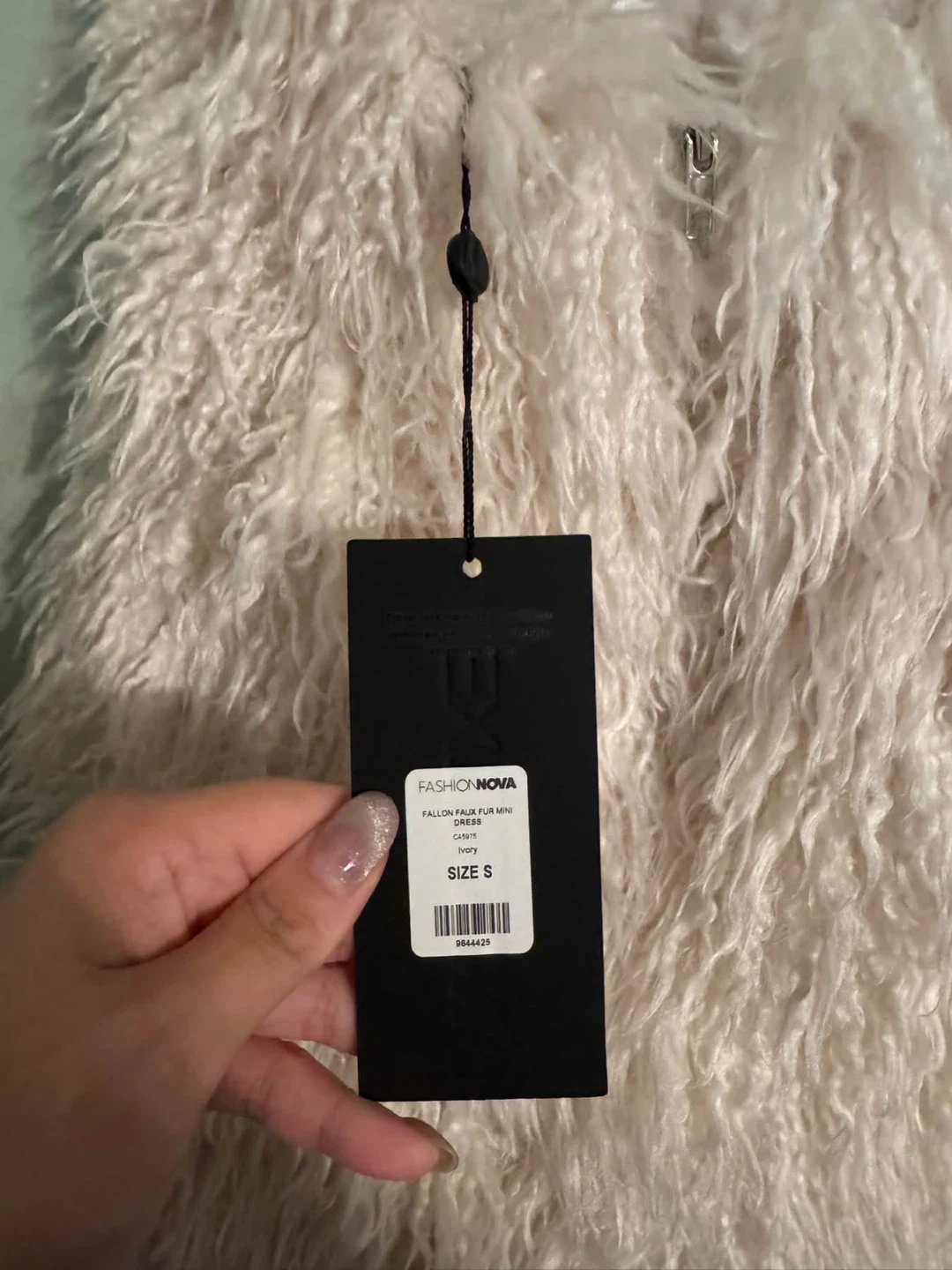 Fashion Nova Fallon Faux Fur Mini Dress - photo 5