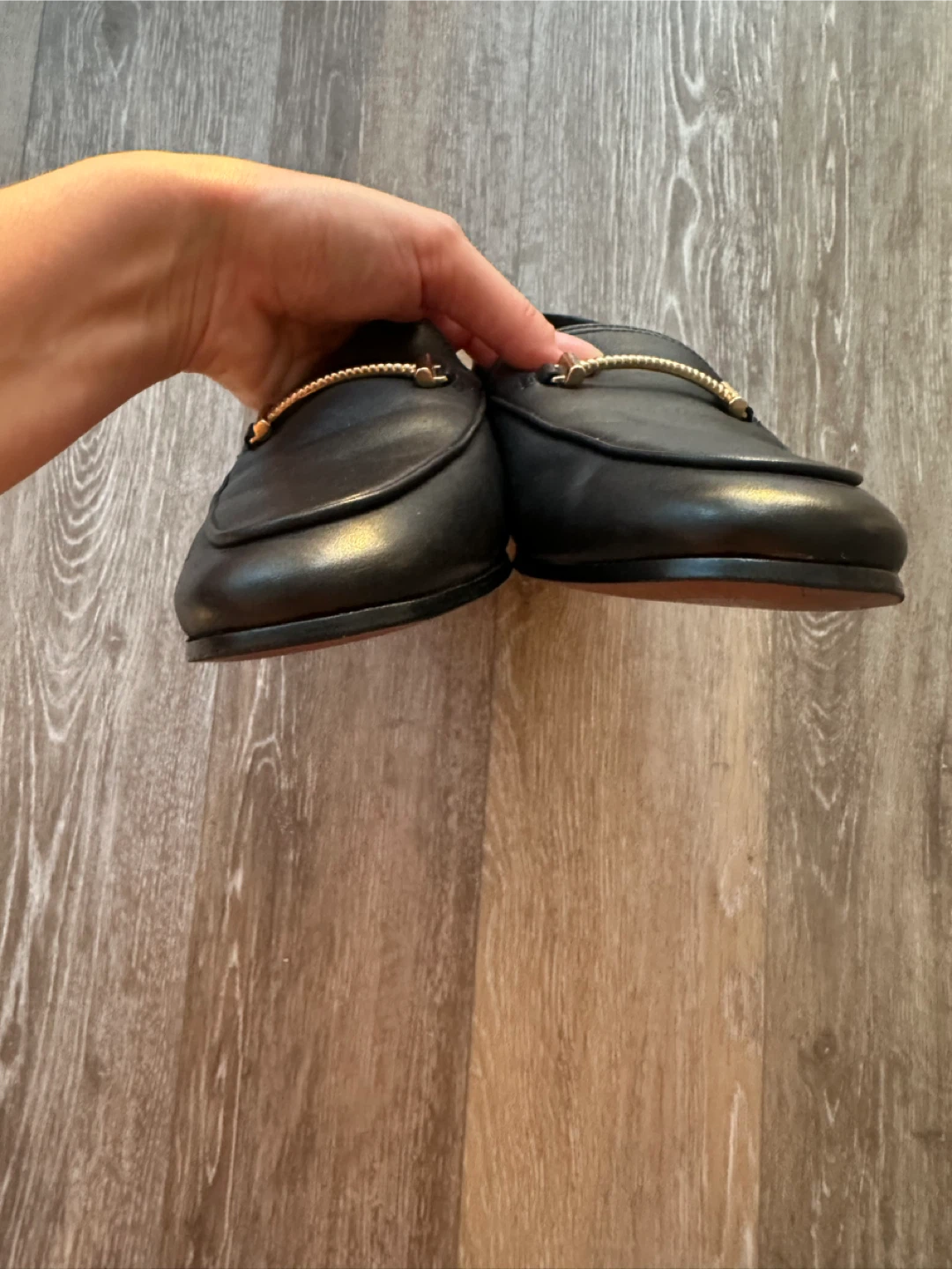 Sam Edelman black leather loafers 7.5US - photo 3