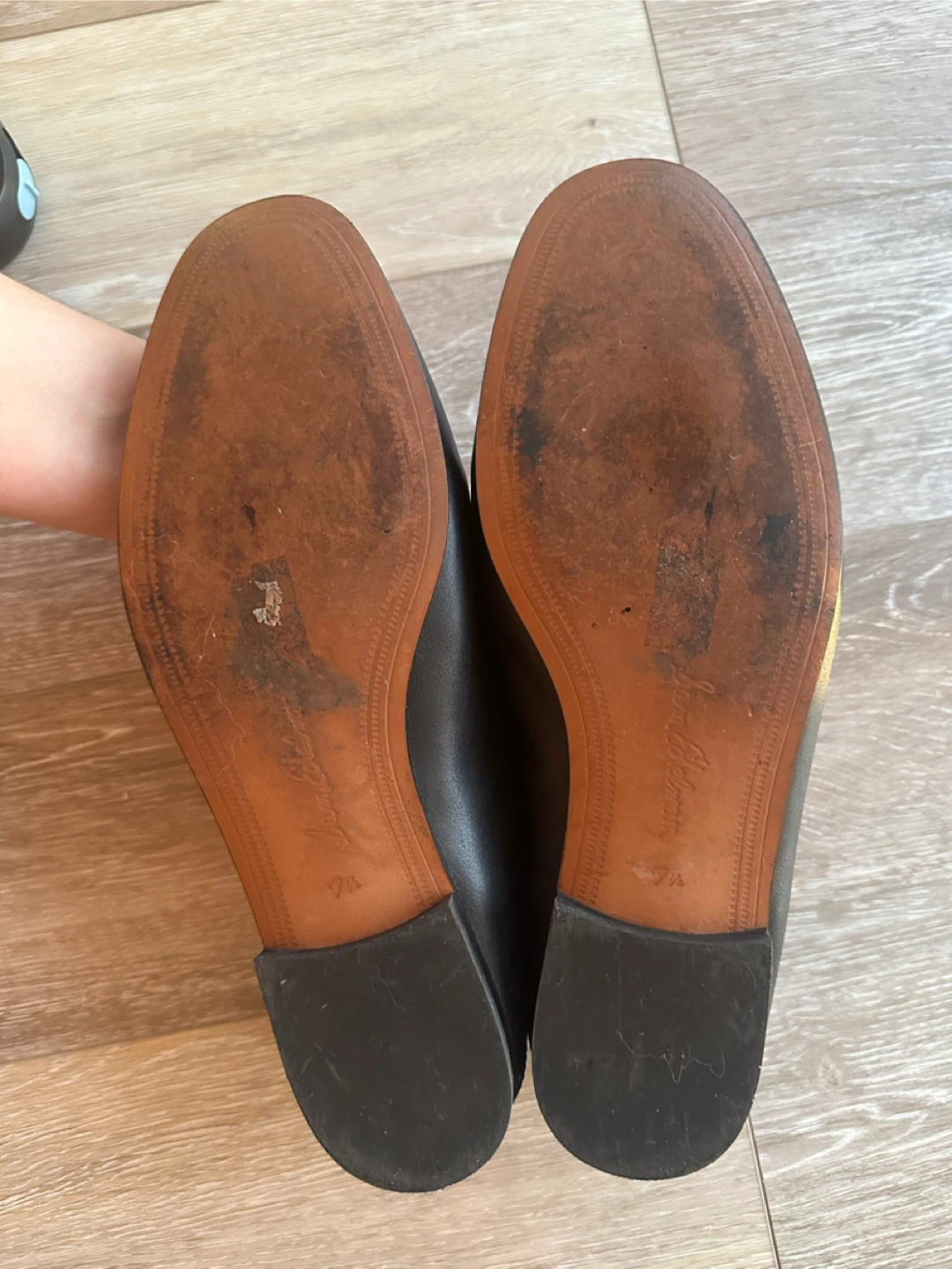 Sam Edelman black leather loafers 7.5US - photo 5