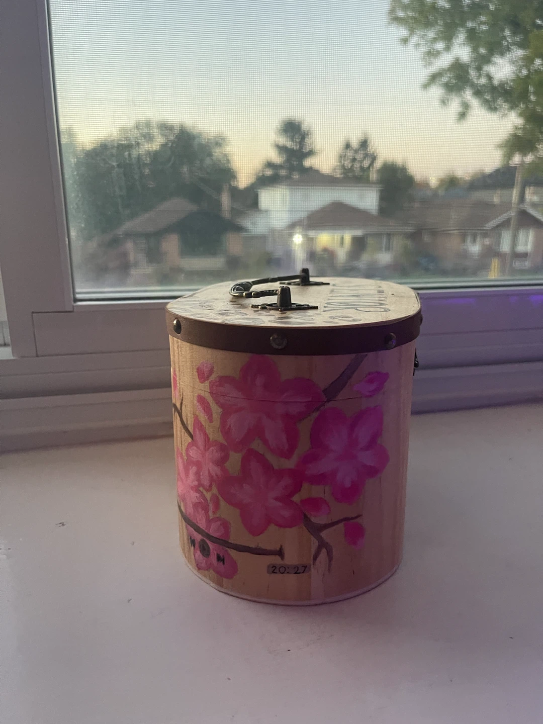 Hand-painted senior year box - photo 4