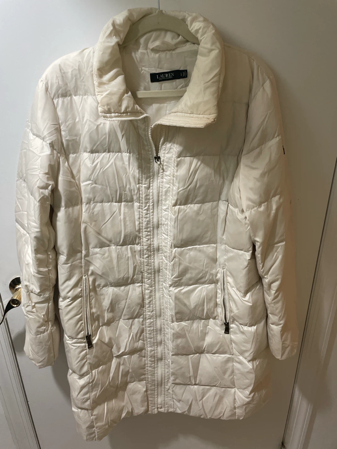 Lauren Ralph Lauren White Puffer Jacket