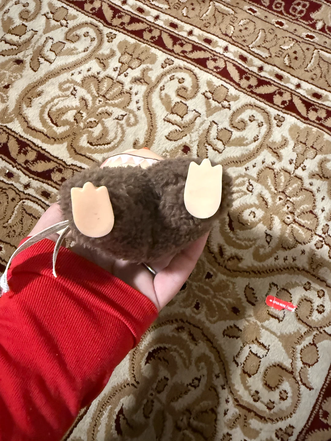 Pop Mart The Monsters Plush Keychain with heart eyes - photo 5