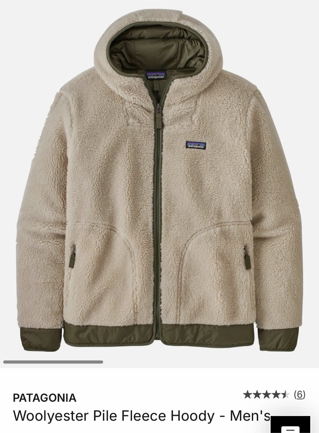 Patagonia men’s hoodie size small