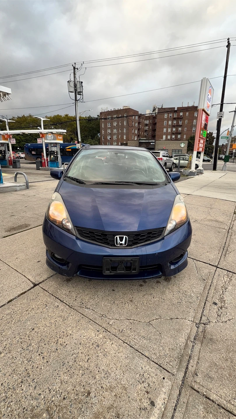 Blue Honda Fit - photo 2