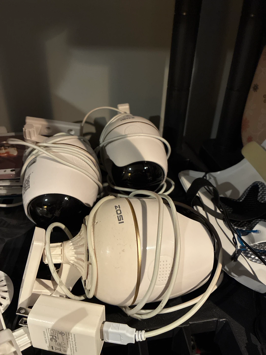 Three ZOSI Security Cameras