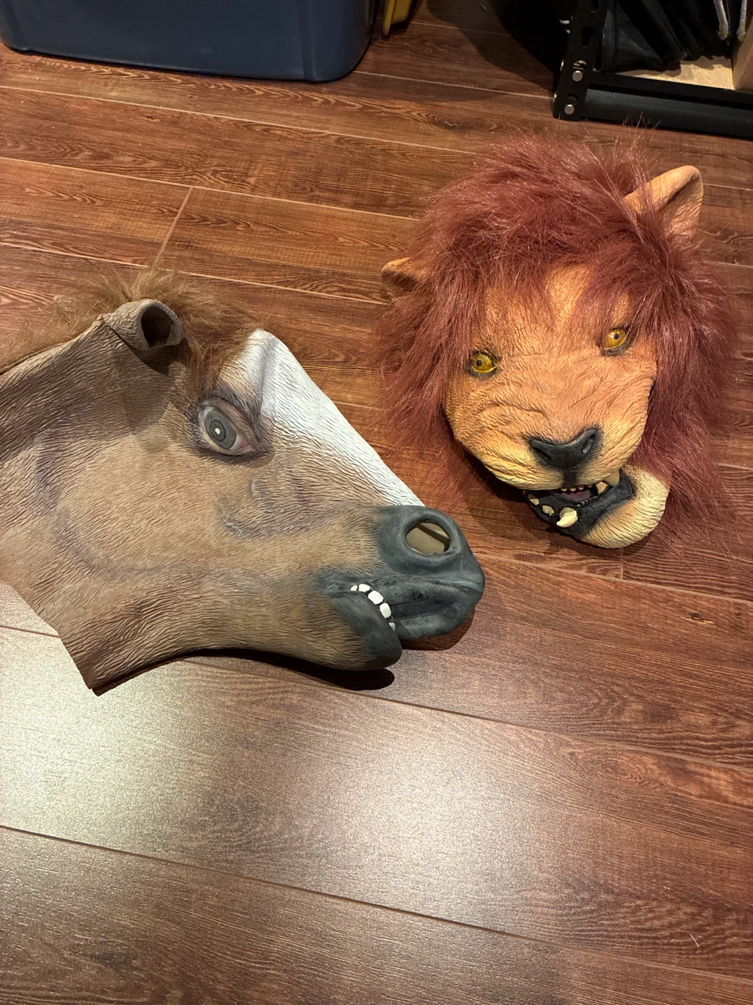 Horse and Lion Animal Masks
