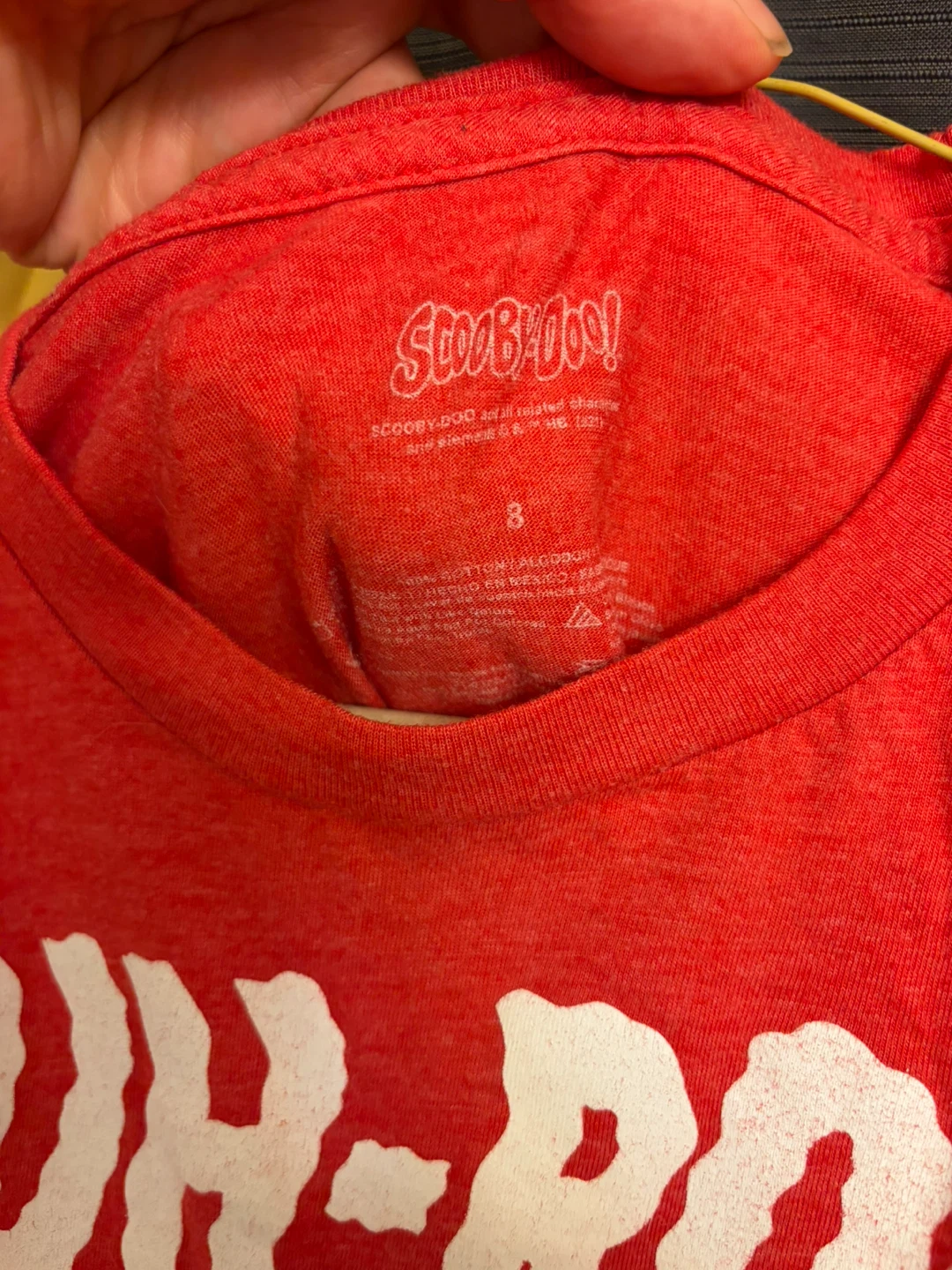 Scooby-Doo Graphic T-Shirt Red - photo 3