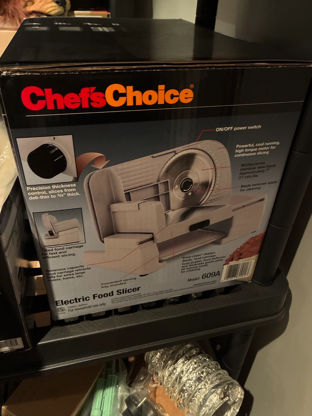Chef'sChoice Electric Food Slicer 609A