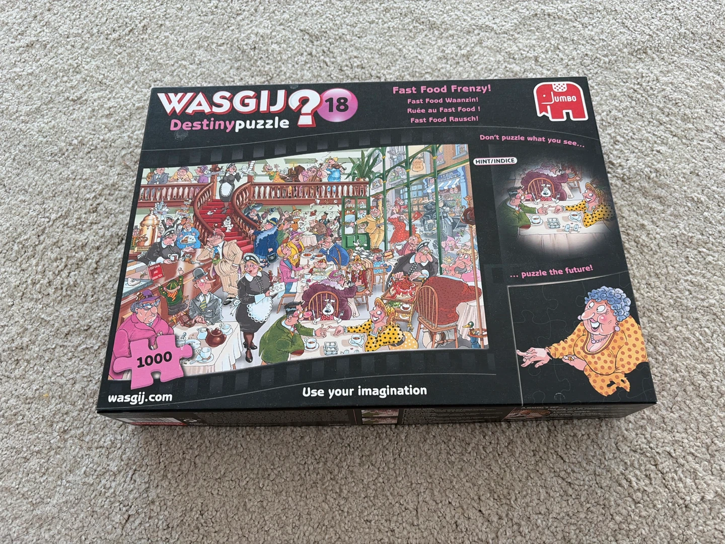 Wasgij Destiny 18 Fast Food Frenzy 1000 Piece Puzzle